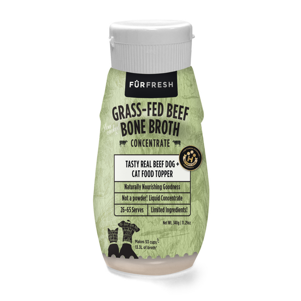 Grass-Fed Beef Bone Broth Concentrate Dog & Cat Food Topper