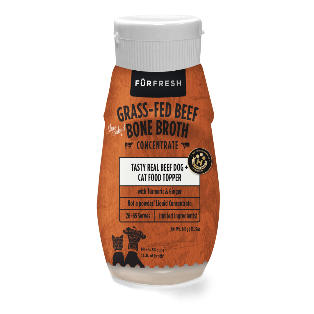 Grass-Fed Beef Bone Broth Concentrate Dog & Cat Food Topper