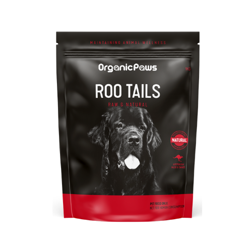 Organic Paws Bones Roo Tails 1kg