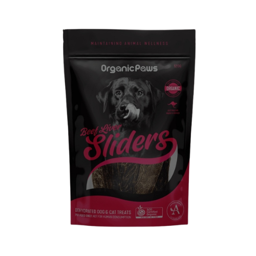 Sliders Beef Liver  - Organic Paws