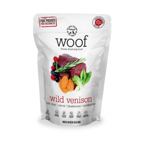 Woof Freeze Dried Venison 280g