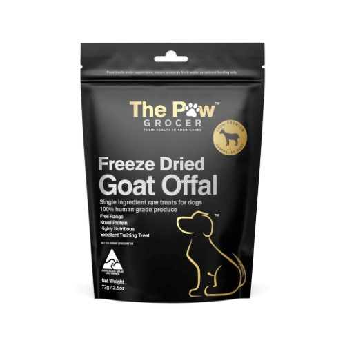 Goat Offal - Freeze Dried - The Paw Grocer 72g