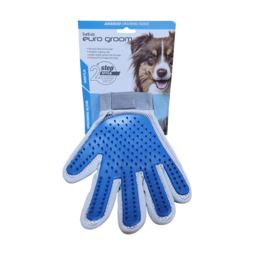 Furkidz Euro Green Pet Grooming Glove