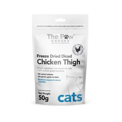 Chicken Thighs- Freeze Dried - The Paw Grocer 50g