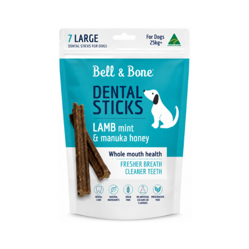 Bell & Bone Dental Sticks Lamb, Mint & Manuka