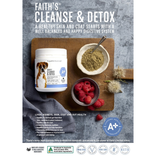 Augustine Approved Faith's Cleanse & Detox 65g