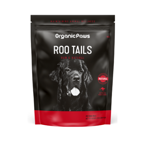 Organic Paws Bones Roo Tails 1kg
