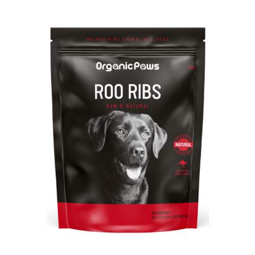 Organic Paws Bones Roo Ribs 750g