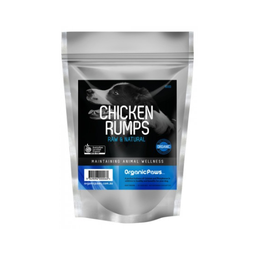 Organic Paws Bones Chicken Rump 1kg