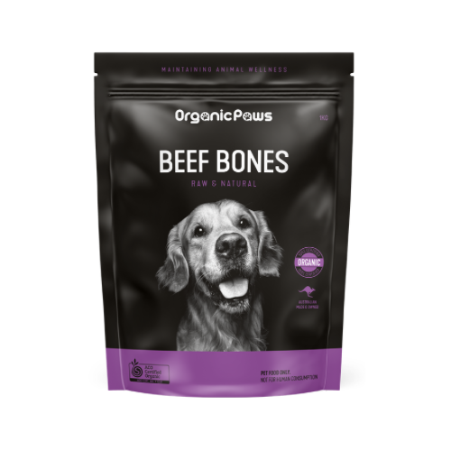 Organic Paws Bones Beef 1kg