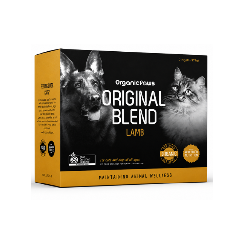 Organic Paws 2.2kg Lamb Original Blend