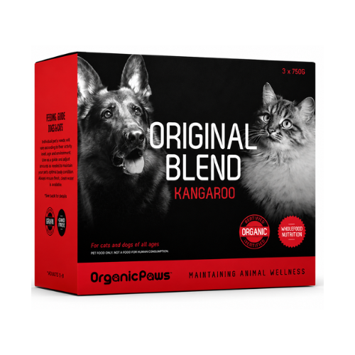Organic Paws 2.2kg Kangaroo Original Blend