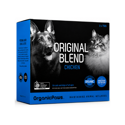 Organic Paws 2.2kg Chicken Original Blend