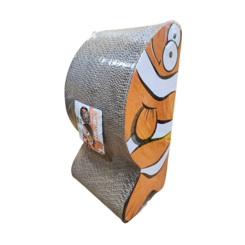 Furkidz Cat Belly Fish Scratcher