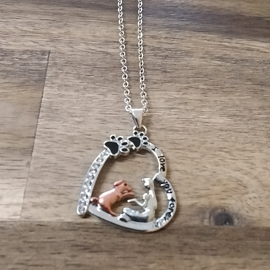 Love you forever necklace