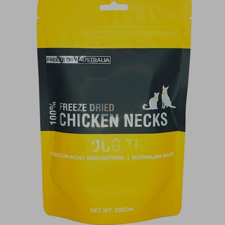 Freeze Dried Aust. Chicken Necks
