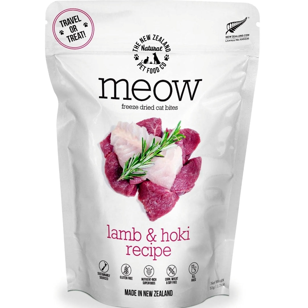 Meow Freeze Dried Lamb & Hoki