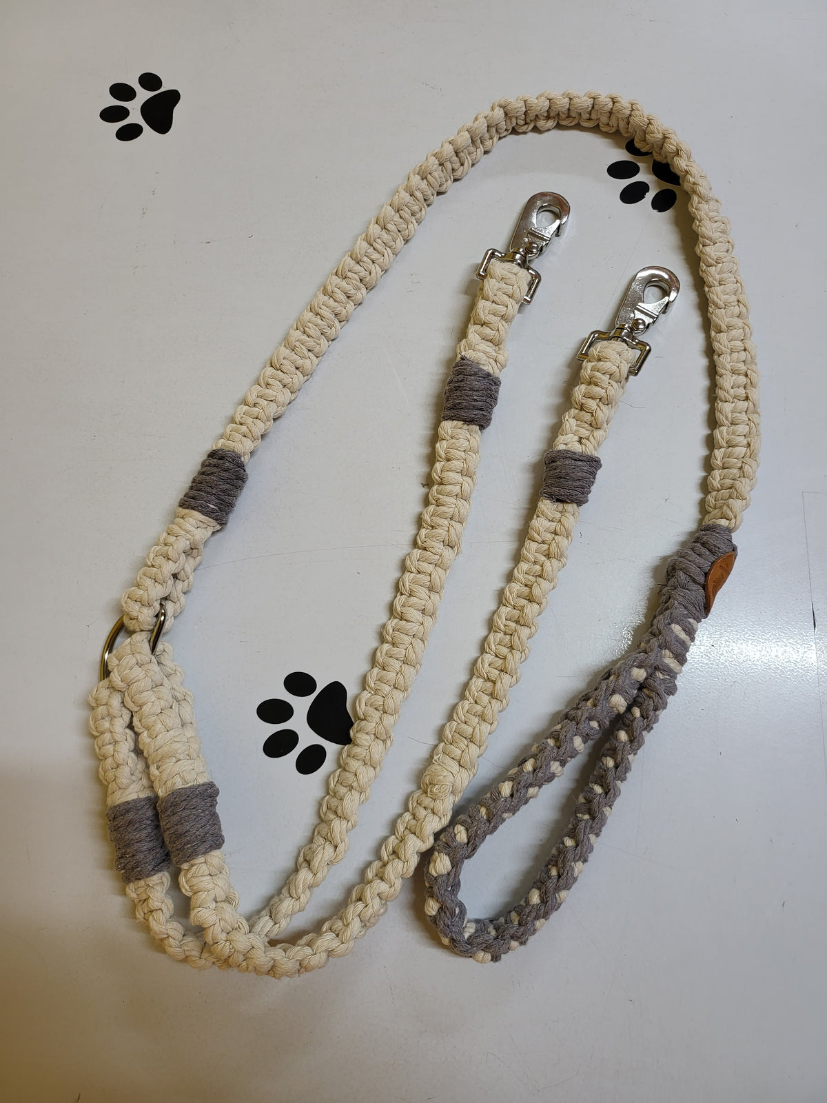 Macrame Lead LONG DOUBLE