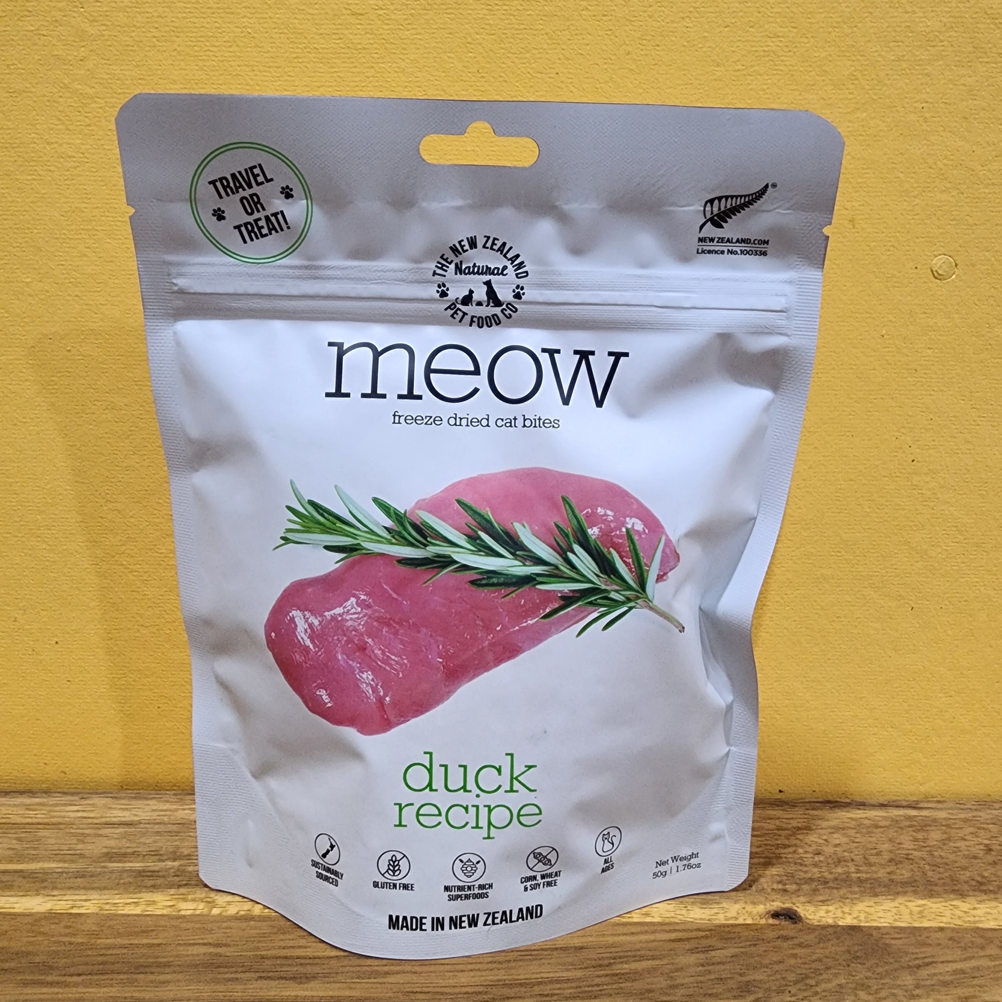 Meow Freeze Dried Duck 50g
