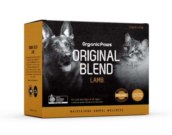 Organic Paws 2.2kg Lamb Original Blend