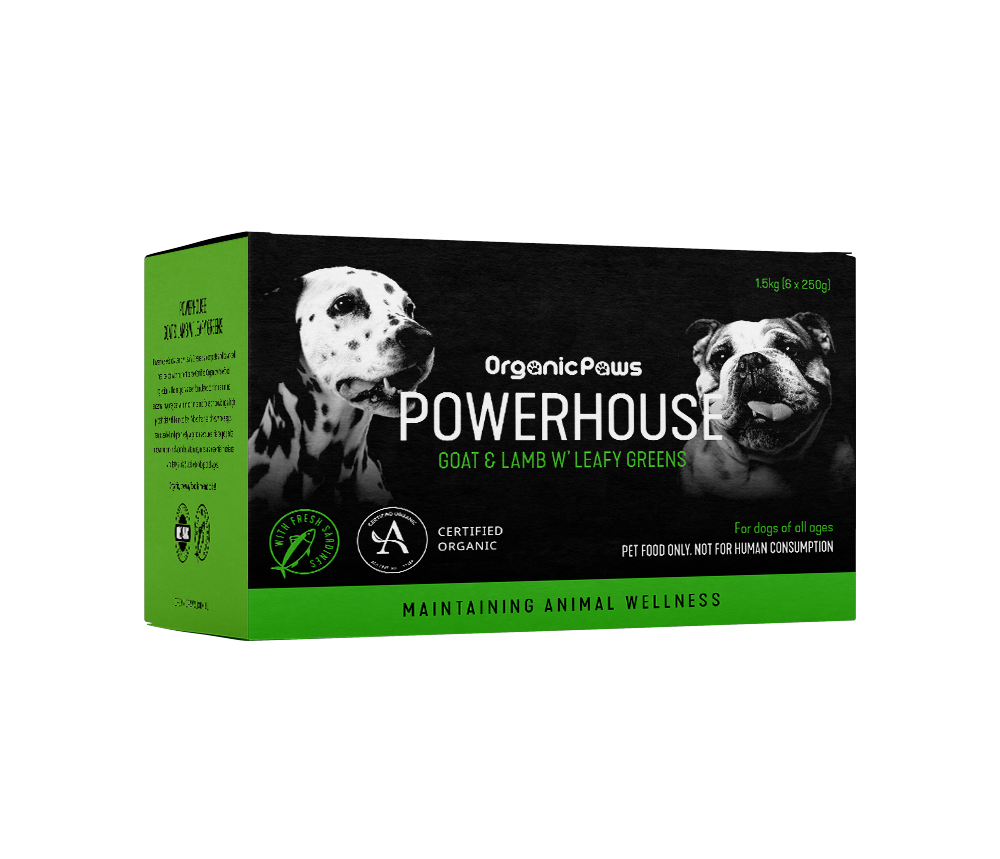 Organic Paws 1.5kg Goat & Lamb Powerhouse
