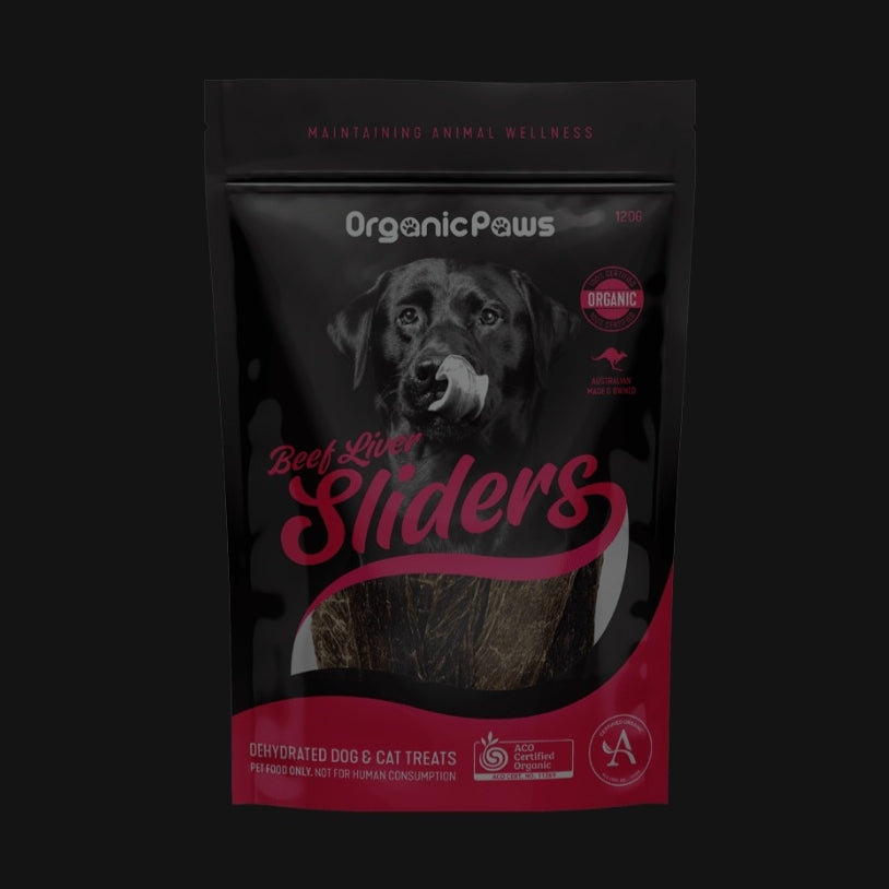 Sliders Beef Liver  - Organic Paws