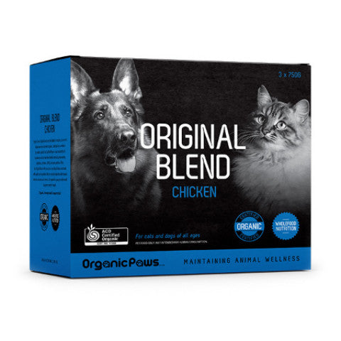 Organic Paws 2.2kg Chicken Original Blend