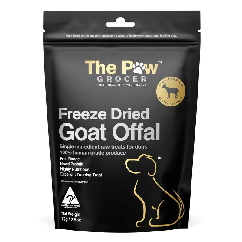 Goat Offal - Freeze Dried - The Paw Grocer 72g
