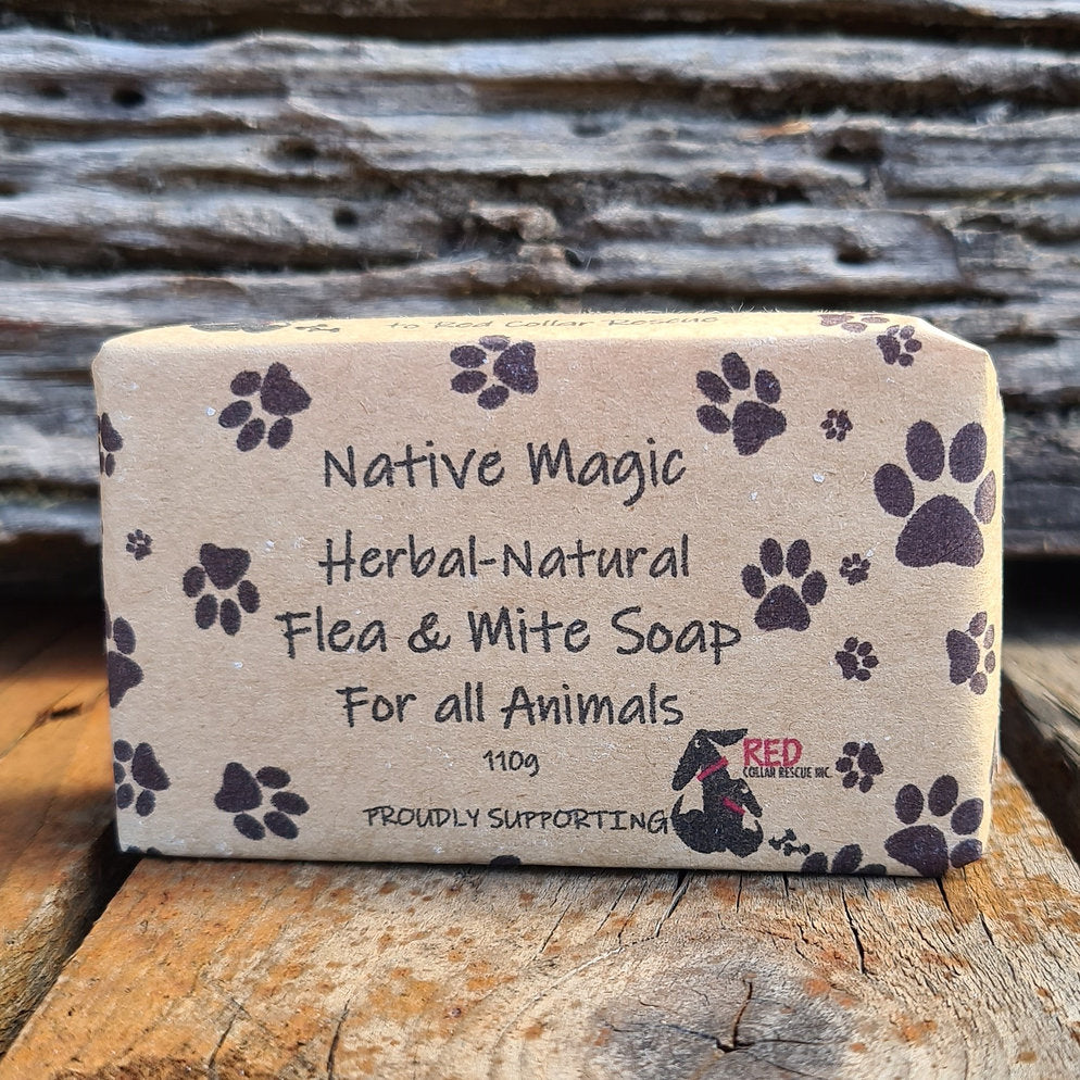 Native Magic - Herbal-Natural Flea & Mite Soap