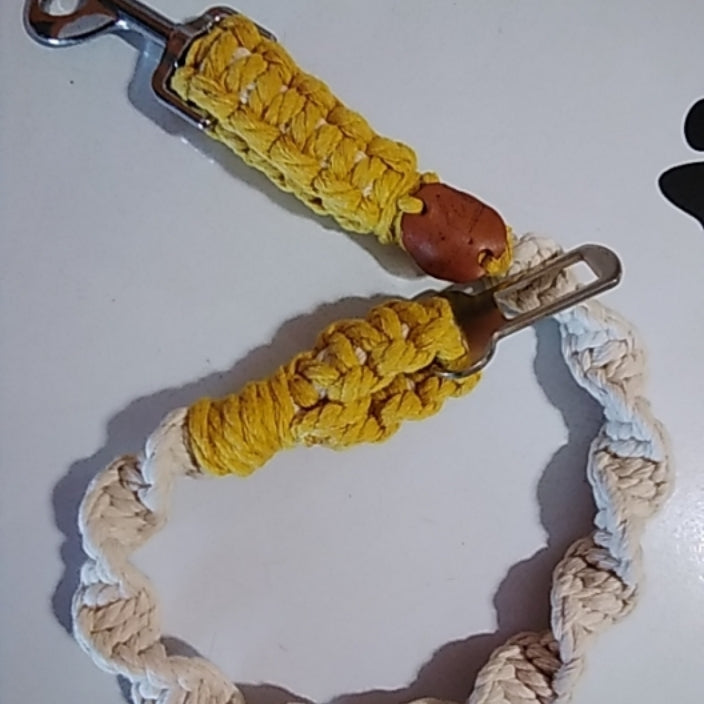 Macrame SINGLE Seat Belt Restraint