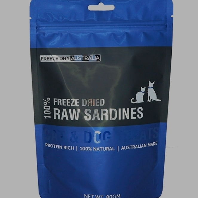 Freeze Dried Aust. Raw Sardines
